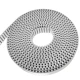 CORREIA 5M X 25MM PU/AÇO ABERTA