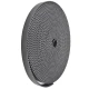 CORREIA S5M X 35MM UNIBELT PU/AÇO PRETO ABERTA