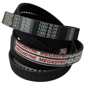 CORREIA 8M 1200 X 13MM MEGADYNE SILVER RPP