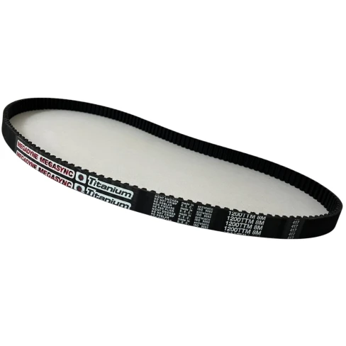 CORREIA 8M 1200 X 6MM MEGADYNE TITANIUM RPP
