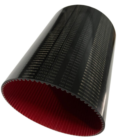 CORREIA 8M 640 X 50MM OPTIBELT DELTACHAIN CARBON