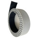 CORREIA ABERTA AT10 50000 X 25MM UNIBELT PU/AÇO ST