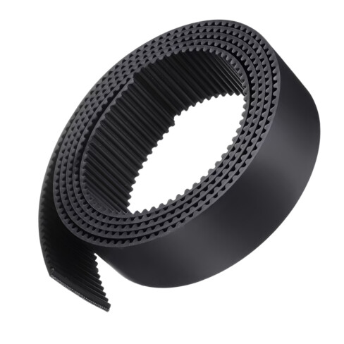 CORREIA ABERTA STD5M - LARGURA 48MM - VENDA METRO PU/AÇO PRETA