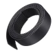 CORREIA ABERTA STD5M - LARGURA 48MM - VENDA METRO PU/AÇO PRETA