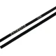 CORREIA ABERTA S2M - LARGURA 4MM - VENDA METRO PU/AÇO