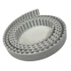CORREIA ABERTA T10 3000 X 20MM PU/AÇO MEGADYNE CORREIA ABERTA T10 3000 X 20MM PU/AÇO MEGADYNE