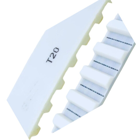 CORREIA ABERTA T20 - LARGURA 38MM - VENDA METRO PU/AÇO