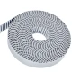 CORREIA ABERTA T5 3650 X 18MM PU/AÇO REXON
