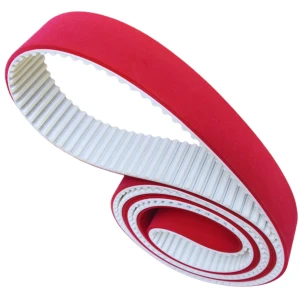 CORREIA COM EMENDA T5 2230 X 16MM PU/AÇO C/R VERMELHO 3MM