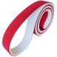 CORREIA COM EMENDA T5 1805 X 16MM PU/AÇO C/R VERMELHO 3MM