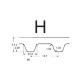 CORREIA H 315 X 30MM REXON POWERSINC TRAP