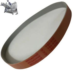 CORREIA MICRO V TB2 630 X 5RI MEGADYNE - FATIADOR DE FRIOS