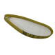 CORREIA PU/AÇO XL 180 X 13MM REXON