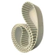 CORREIA T20 1460 X 40MM SYNCHROFLEX PU/AÇO