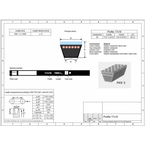 CV C/R B 525 1/8 UNIVERSAL